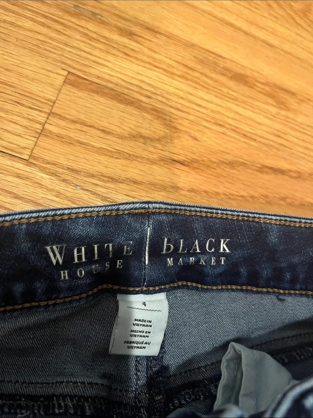 White House Black Market  Slim Straight Jeans